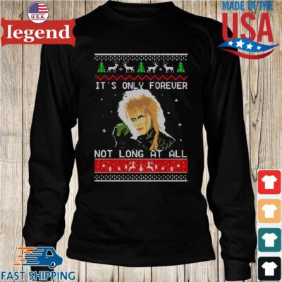 David Bowie it's only forever not long at all Christmas Longs den-min
