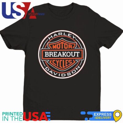 Harley Davidson Motorcycles Breakout Logo Shirt