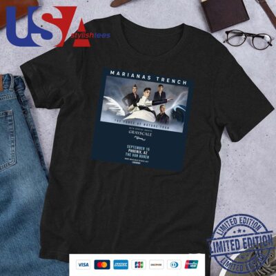 Official Marianas Trench Announce The Force of Nature Tour 2024 Shirt