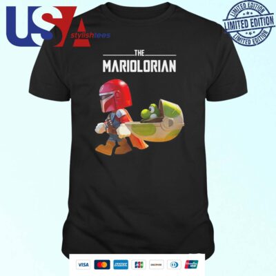 Super Mario And Star Wars The Mariolorian T-shirt