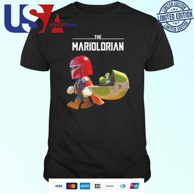 Super Mario And Star Wars The Mariolorian T-shirt