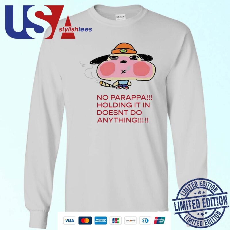 No Parappa Holding It In Doesnt Do Anything Sweater