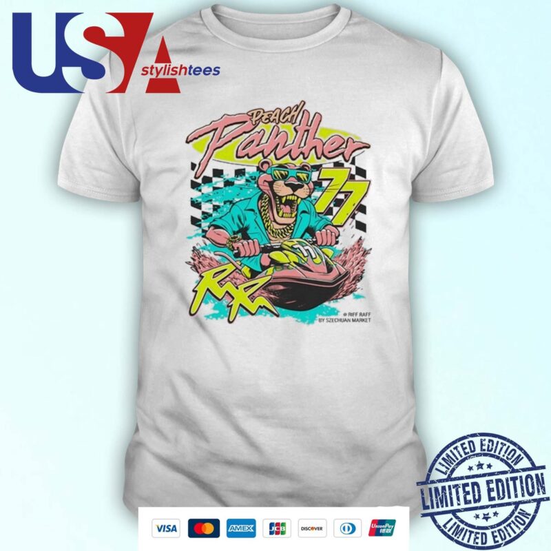 Planet Riff Raff Szechuan Market x Jet Ski Riff Raff Peach Panther Shirt