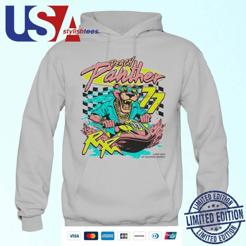Planet Riff Raff Szechuan Market x Jet Ski Riff Raff Peach Panther Hoodie