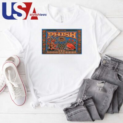 Phish August 9-11 2024 Bethel Woods Center For The Arts In Bethel NY T-shirt