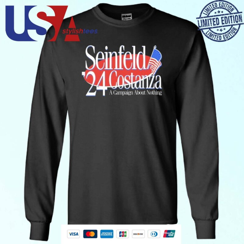 Seinfeld Costanza 2024 A Campaign About Nothing Sweater