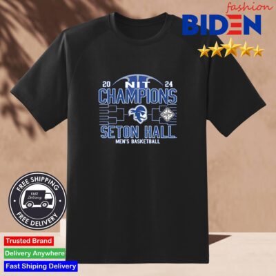 Seton Hall Pirates 2024 NCAA Men's Basketball NIT Champions Shirt