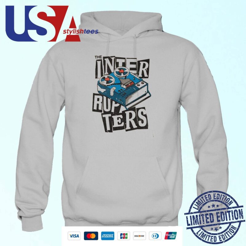 The Interrupters Merch Vintage Tape Deck Hoodie