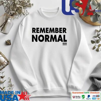 Official Remember Normal sweater