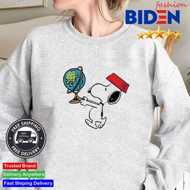 Snoopy Take Care Of The Planet Earth Day Sweater