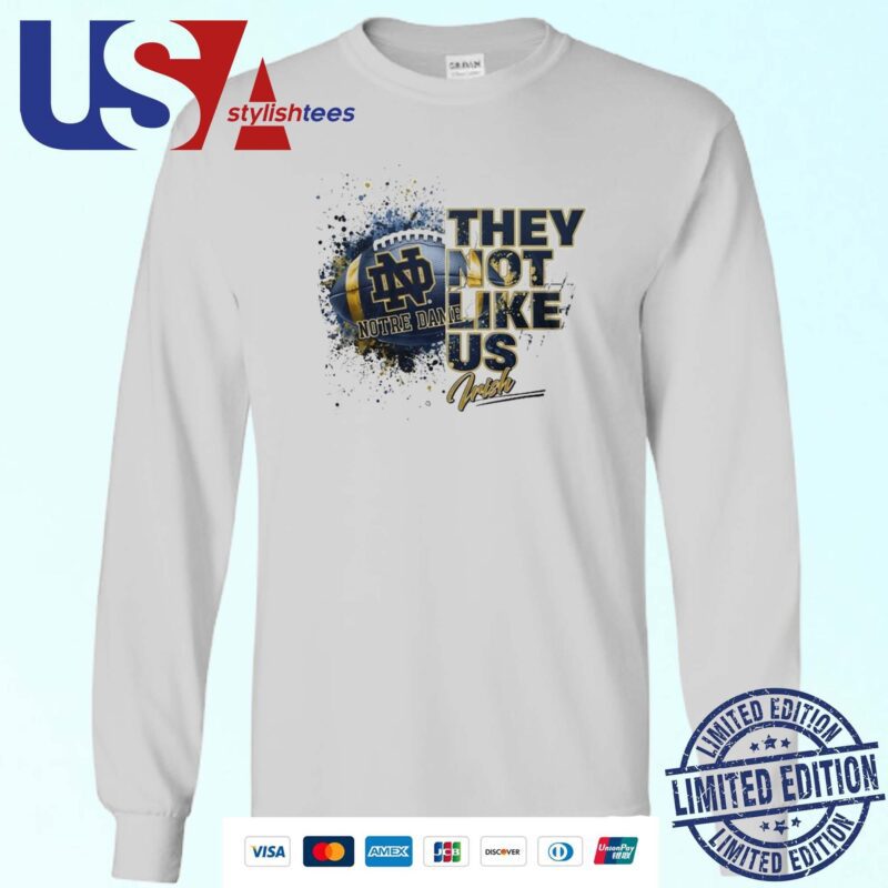 They Not Like Us Notre Dame Fighting Irish 2024 Sweater