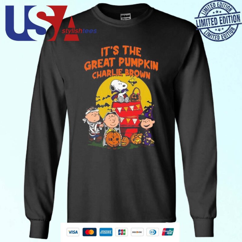 Snoopy It's The Great Pumpkin Charlie Brown Halloween Sweater