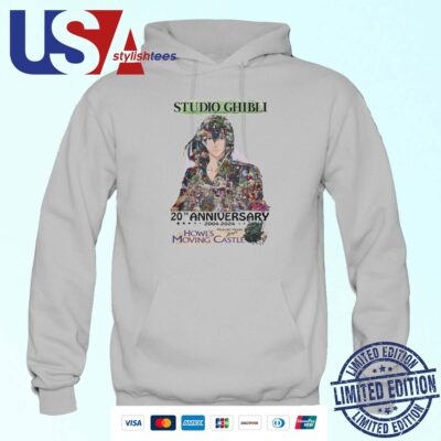 Studio Ghibli Howl's Moving Castle 20th Anniversary Hoodie