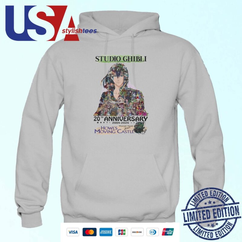 Studio Ghibli Howl's Moving Castle 20th Anniversary Hoodie