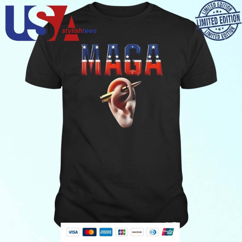 Trump Maga Ear Shot T-shirt