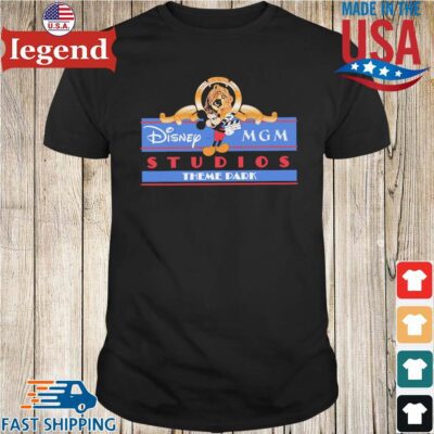 Mickey Mouse metro goldwyn mayer Disney MGM Studios Theme Park Shirt