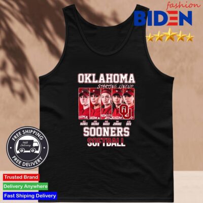 Oklahoma Sooners Softball Starting Lineup 2024 Tank Top