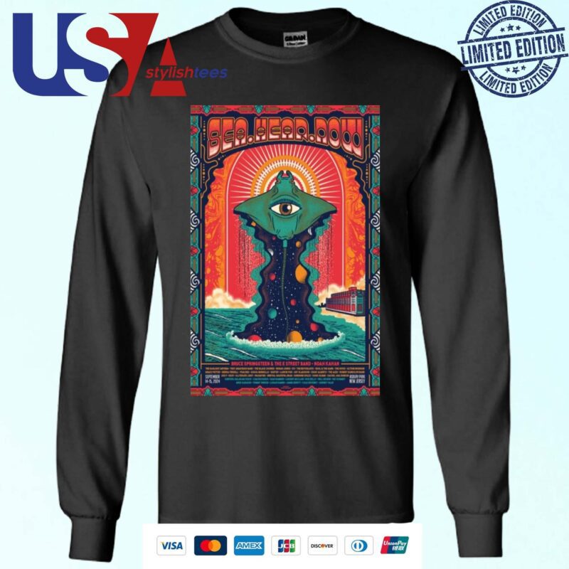 Sea Hear Now Festival Sept 14-15 2024 Asbury Park NJ Poster Sweater