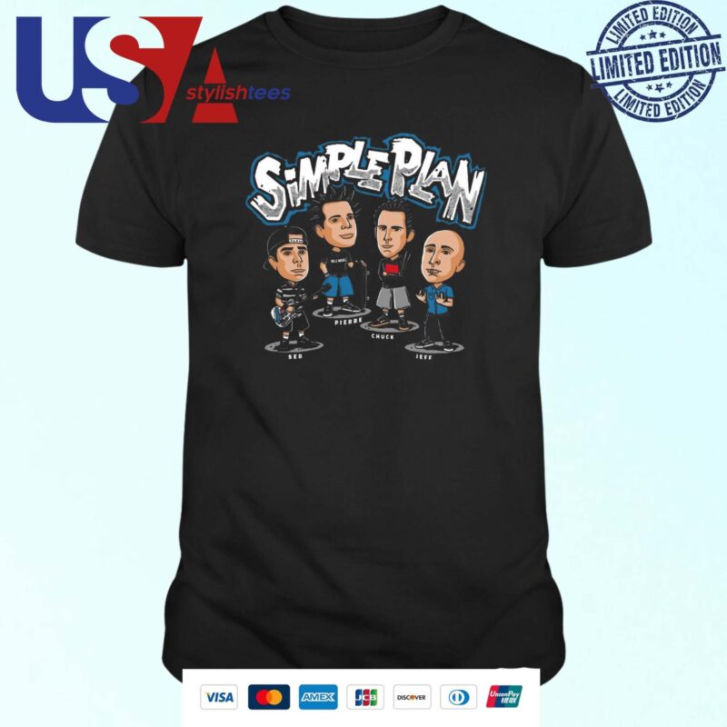 Simple Plan Bobblehead T-shirt