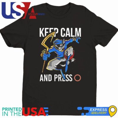 Sly Cooper Keep Calm And Press Shirt