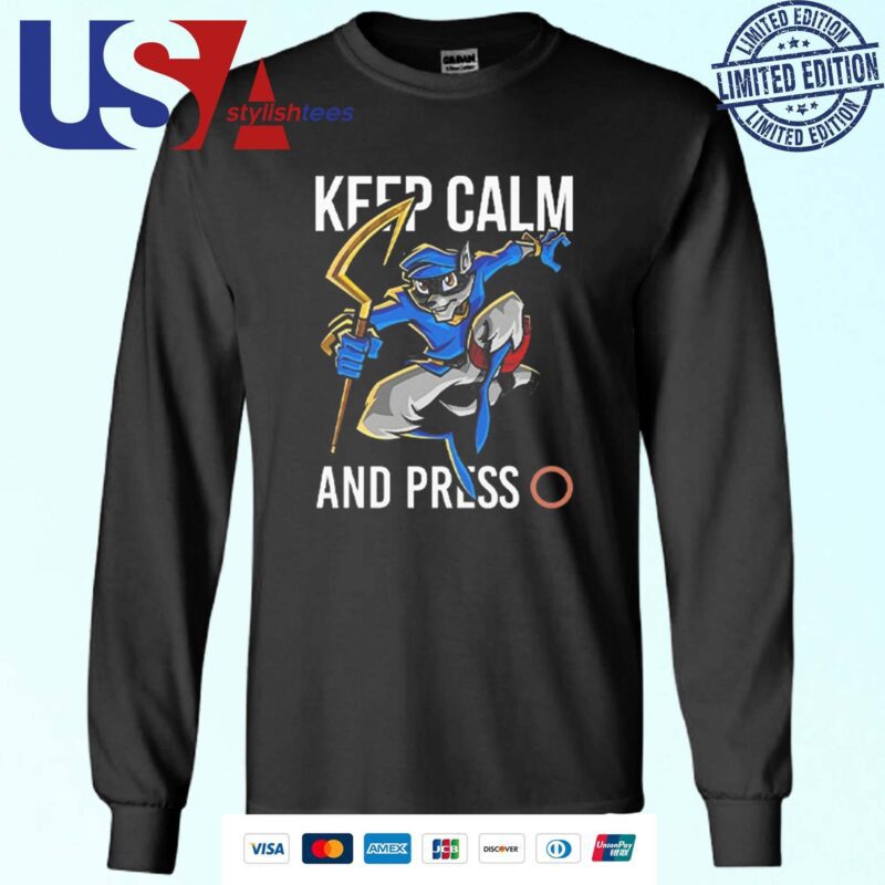 Sly Cooper Keep Calm And Press Sweater