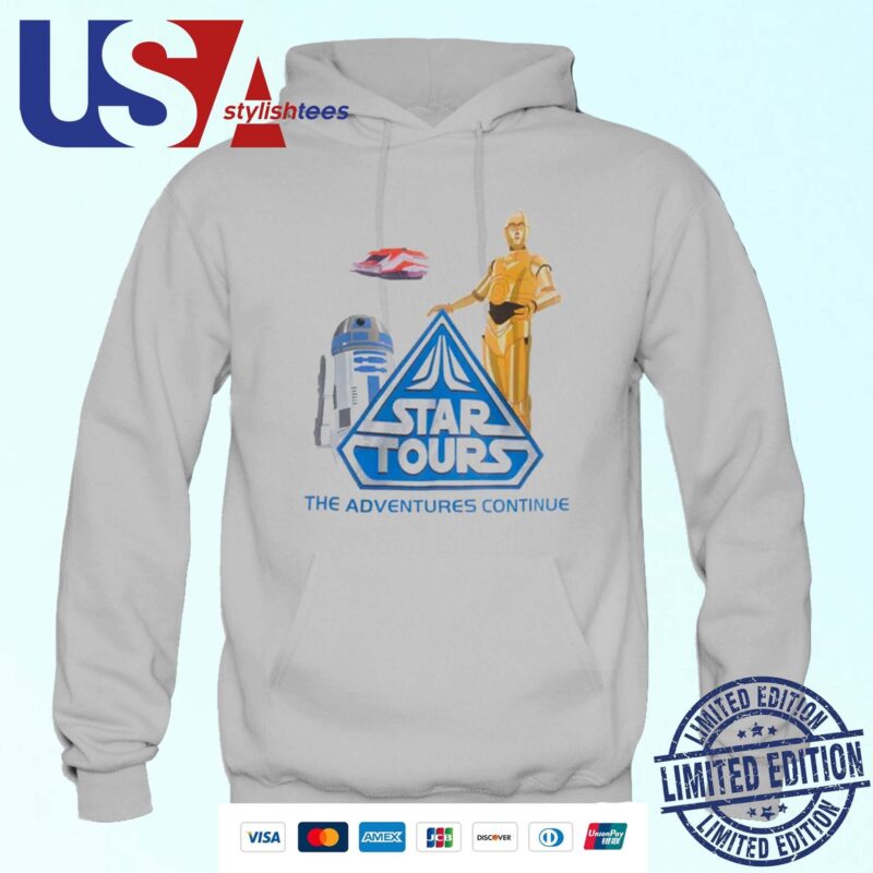 Star Tours the Adventures Continue Hoodie