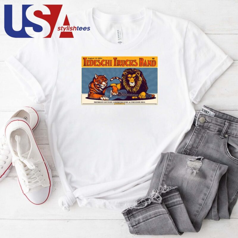 Tedeschi Trucks Band Aug 11, 2024 Sterling Heights, MI T-shirt