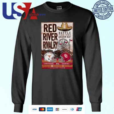 Texas Orange Texas Longhorns 2024 Red River Rivalry Battle For The Golden Hat Sweater