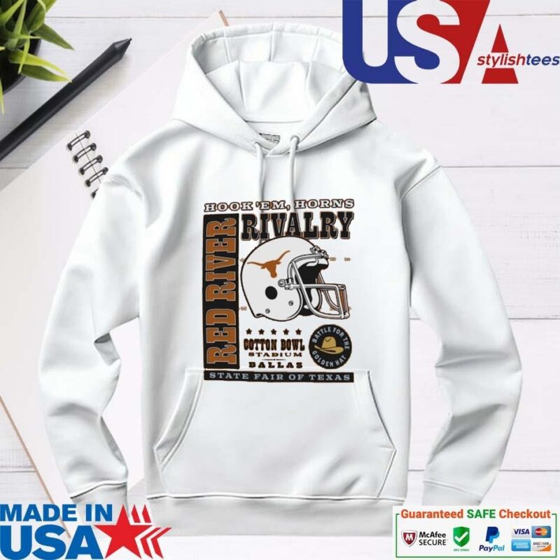 Official Texas Longhorns Champion Red River Rivalry Slogan hoodie