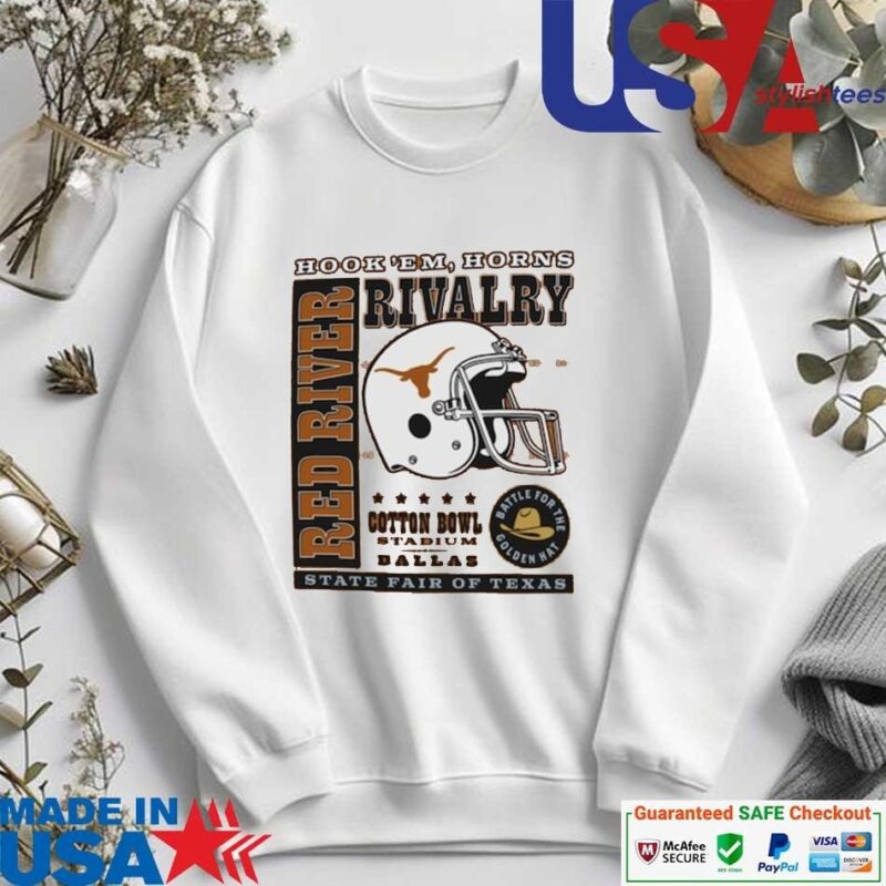 Official Texas Longhorns Champion Red River Rivalry Slogan sweater