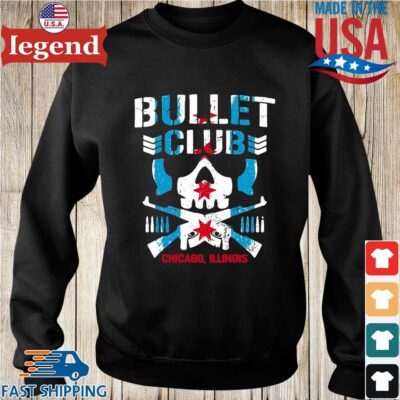Chicago flag bullet club Chicago Illinois shirt