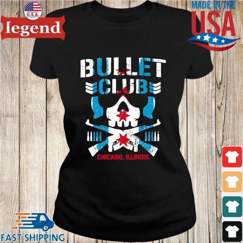 Chicago flag bullet club Chicago Illinois Ladies den-min