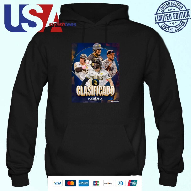 San Diego Padres Clasificado 2024 MLB Postseason Hoodie