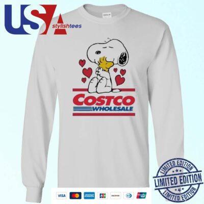 Snoopy And Woodstock Loves Costco Wholesale Logo Sweater