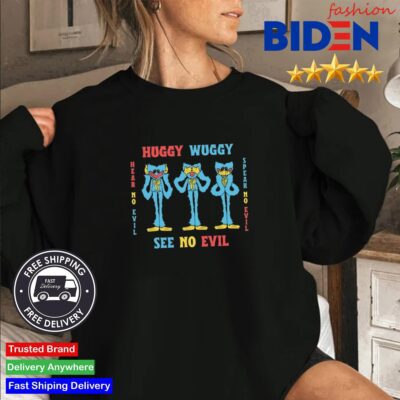 Poppy Playtime Huggy Wuggy See No Evil Sweater