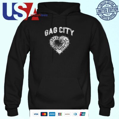 Official Gag City Republic Of Gag City Hoodie