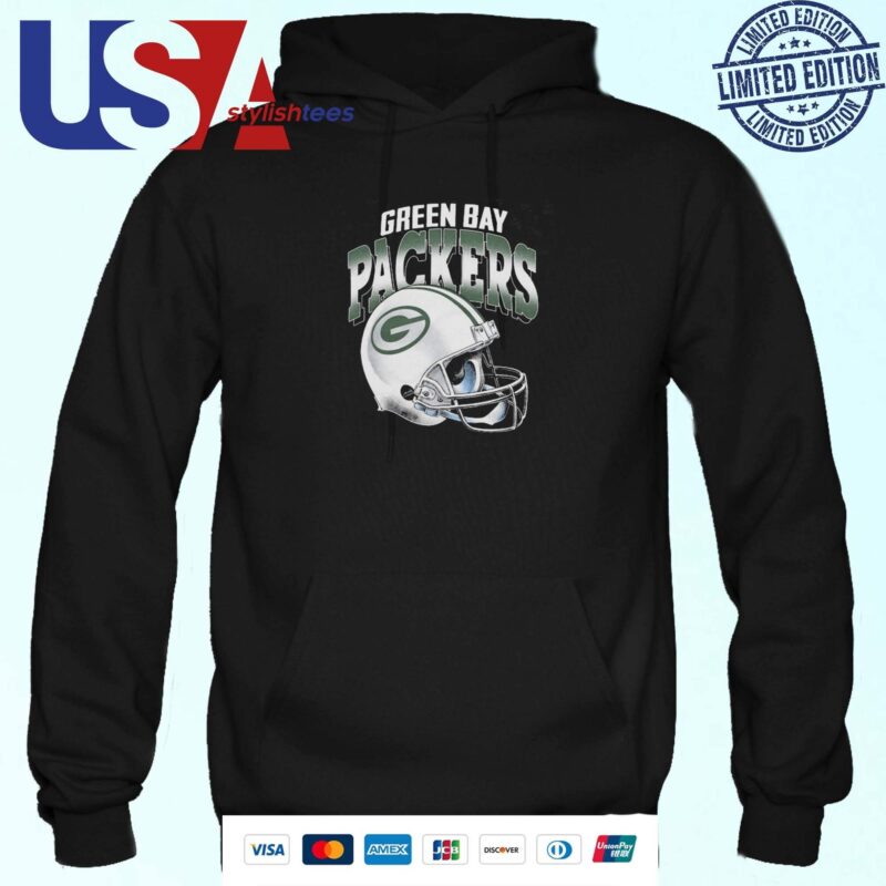 Green Bay Packers Gradient Helmet Hoodie