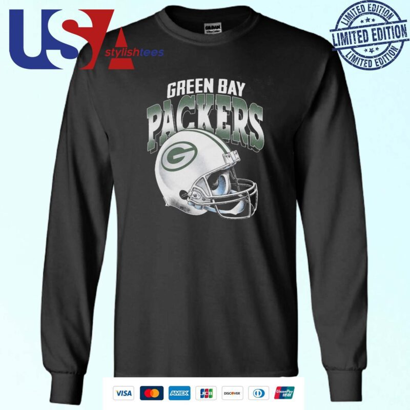 Green Bay Packers Gradient Helmet Sweater