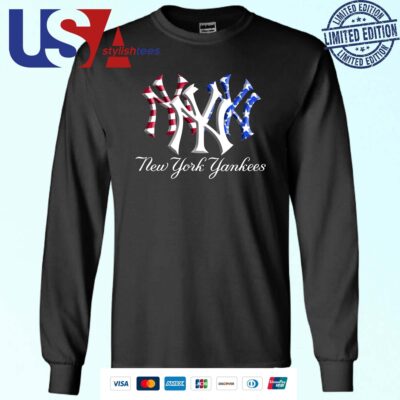 New York Yankees MLB Celebrating 4th Of July America 2024 Sweater