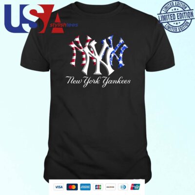 New York Yankees MLB Celebrating 4th Of July America 2024 T-shirt