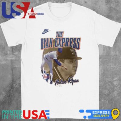 Nike Nolan Ryan Texas Rangers Cooperstown Legends Shirt