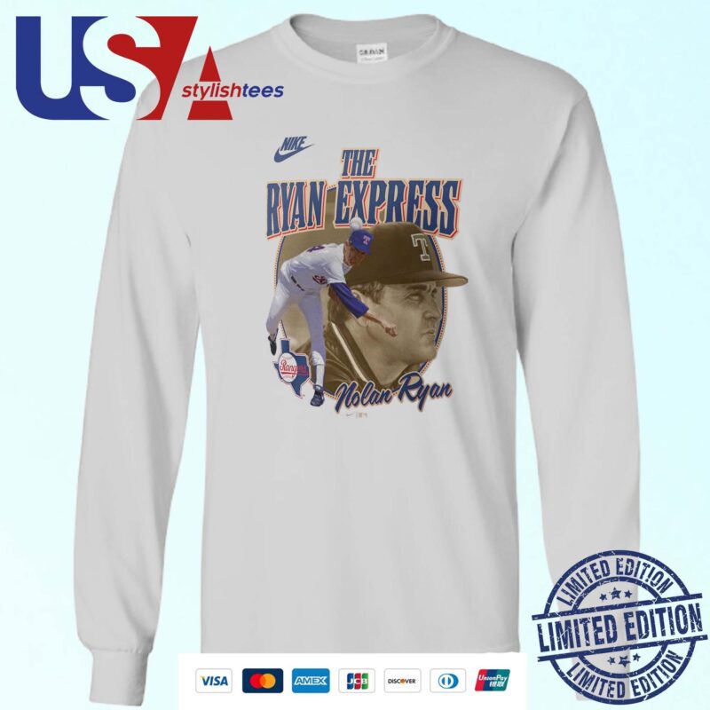 Nike Nolan Ryan Texas Rangers Cooperstown Legends Sweater