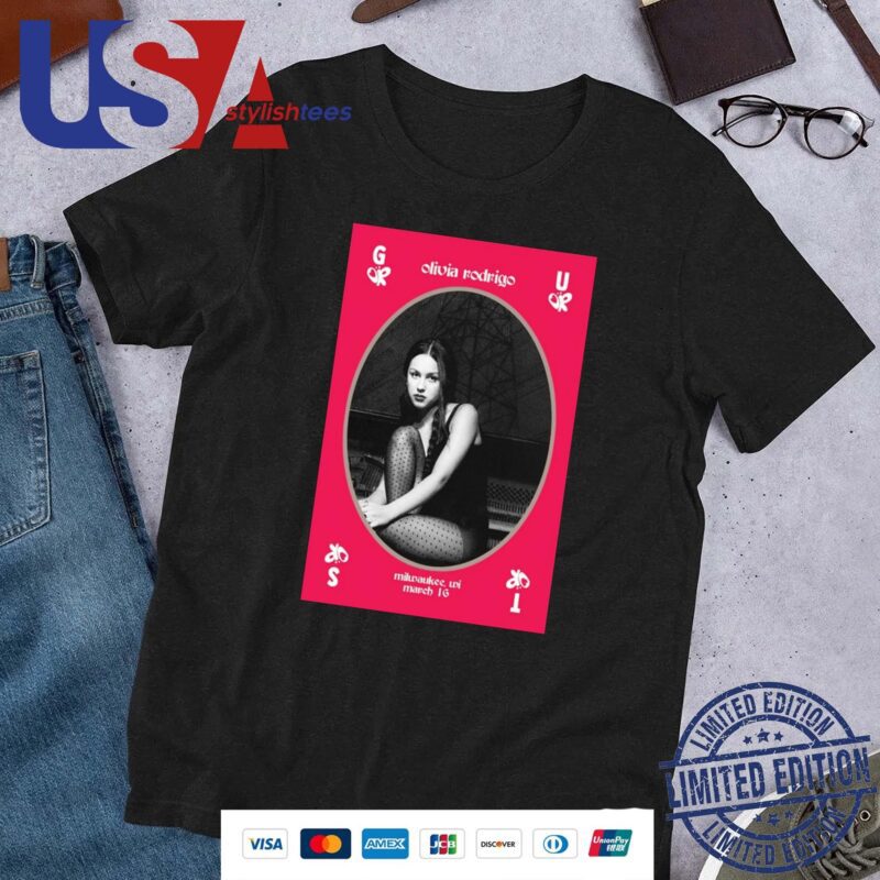 Official Olivia Rodrigo Guts World Tour March 16 2024 Milwaukee WI Shirt
