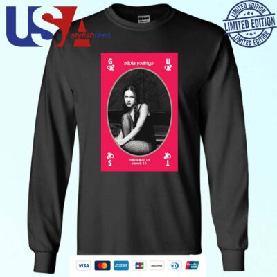 Official Olivia Rodrigo Guts World Tour March 16 2024 Milwaukee WI Sweater
