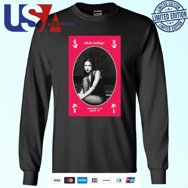 Official Olivia Rodrigo Guts World Tour March 16 2024 Milwaukee WI Sweater