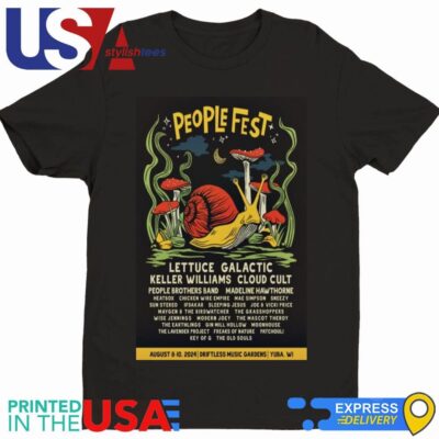 People Fest At Driftless Music Gardens In Yuba WI Aug 8-10 2024 Shirt