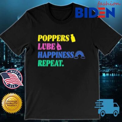 Poppers Lube Happiness Repeat