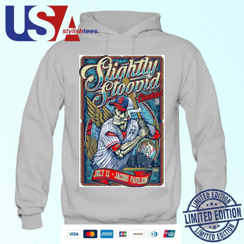 Slightly Stoopid Cleveland, OH, Jacobs Pavilion July 11, 2024 Hoodie