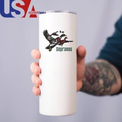 Duck The Sopranos Mug, Tumbler Tumbler 12oz White