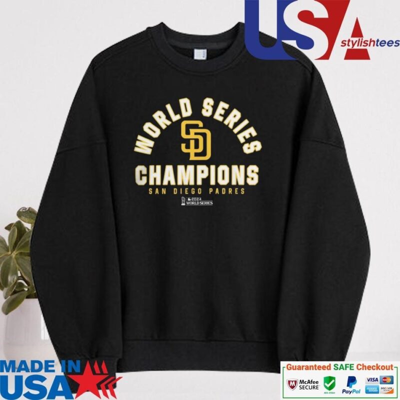 Official 2024 World Series Champions San Diego Padres sweater